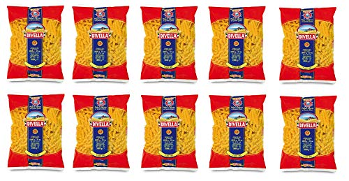10x Pasta Divella 100% Italienisch N° 40 Fusilli 500g 10x Pasta Divella 100% Italienisch N° 40 Fusilli 500g von Divella
