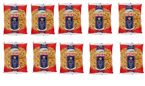 10x Pasta Divella 100% Italienisch N° 61 Ditali 500 g von Divella