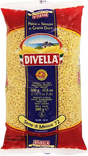 10x Pasta Divella 100% Italienisch N°72 Seme di Melone 500g von Divella