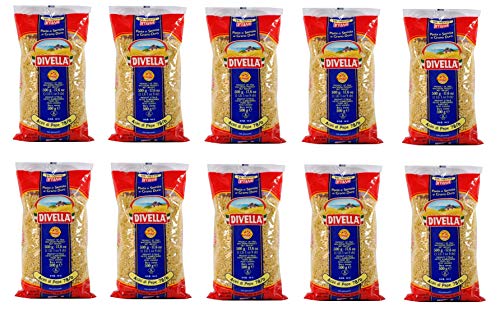 10x Pasta Divella 100% Italienisch N° 78/B Acini di Pepe 500 g von Divella