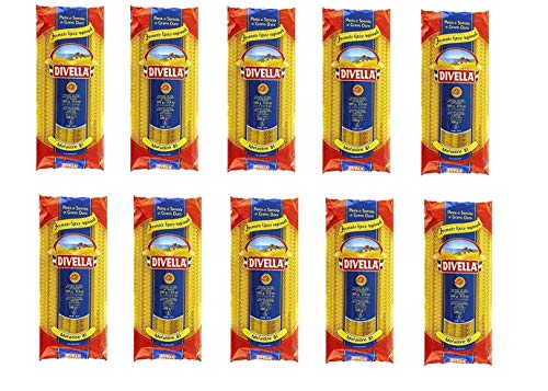 10x Pasta Divella 100% Italienisch N° 81 Mafaldine 500 gr 10x Pasta Divella 100% Italienisch N° 81 Mafaldine 500 gr von Divella
