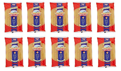 10x Pasta Divella 100% Italienisch N° 83 Fusilli col buco 500 gr von Divella