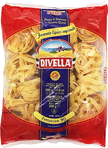 10x Pasta Divella 100% Italienisch N° 90 Fettuccine 500 gr 10x Pasta Divella 100% Italienisch N° 90 Fettuccine 500 gr von Divella