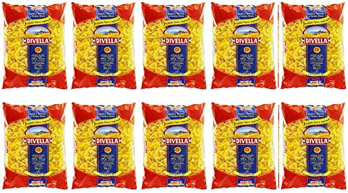 10x Pasta Divella 100% Italienisch N° 97 Farfallette 500 gr von Divella