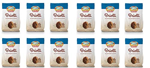12x Divella Briotti Shortbread Kekse mit frischer Sahne und Kakao 400g biscuits cookies Italienische Kekse 12x Divella Briotti Shortbread Kekse mit frischer Sahne und Kakao 400g biscuits cookies Italienische Kekse von Divella