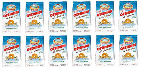 12x Divella Ottimini al Limone Italienische Shortbread Kekse mit Zitrone 400g biscuits cookies 100% italienische Zitronen 12x Divella Ottimini al Limone Italienische Shortbread Kekse mit Zitrone 400g biscuits cookies 100% italienische Zitronen von Divella