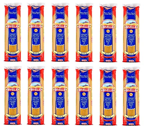 12x Divella Pasta 100% Italienisch Bucatini N°6 Teigwaren aus Hartweizengrieß 500g 12x Divella Pasta 100% Italienisch Bucatini N°6 Teigwaren aus Hartweizengrieß 500g von Divella