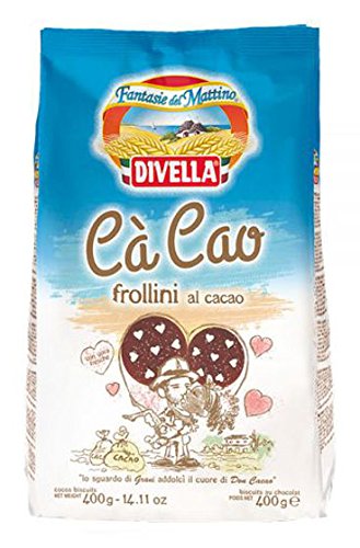 3x Divella Kekse Cà Cao 400g Italien biscuits kakao cocoa cookies kuchen brioche von Divella