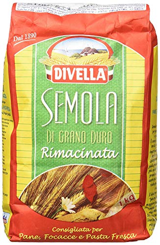 4x Divella Semola Di Grano Duro Rimacinata Hartweizengries 1kg 4x Divella Semola Di Grano Duro Rimacinata Hartweizengries 1kg von Divella