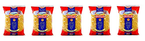 5x Pasta Divella 100% Italienisch N° 59 Cocciolini Nudlen 500 g von Divella