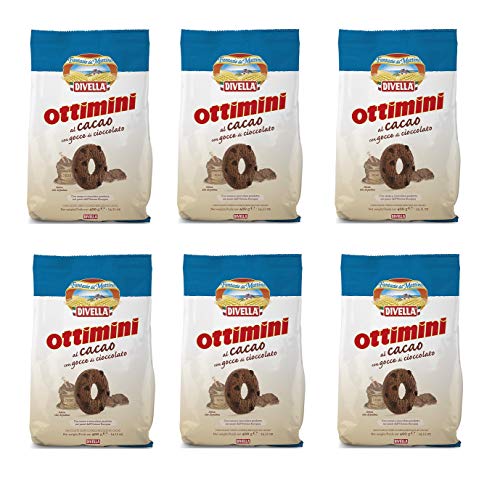 6x Divella ottimini kakao biscuits 400g Italien cocoa cookies kuchen brioche 6x Divella ottimini kakao biscuits 400g Italien cocoa cookies kuchen brioche von Divella