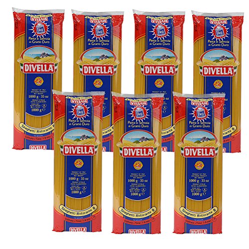 7 x DIVELLA N8 Spaghetti 1000g von Divella
