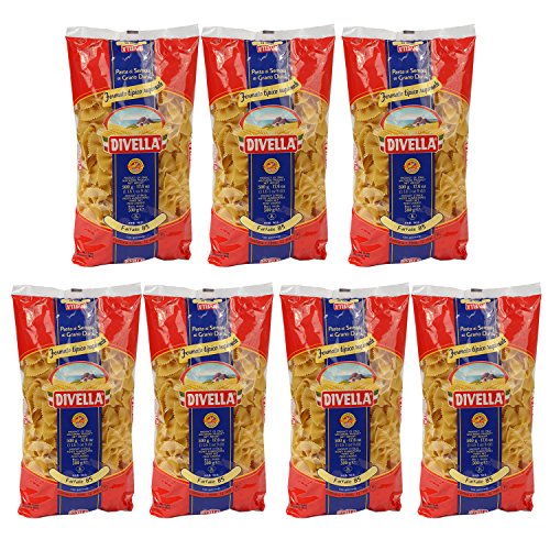 7 x DIVELLA N85 Farfalle 500g von Divella