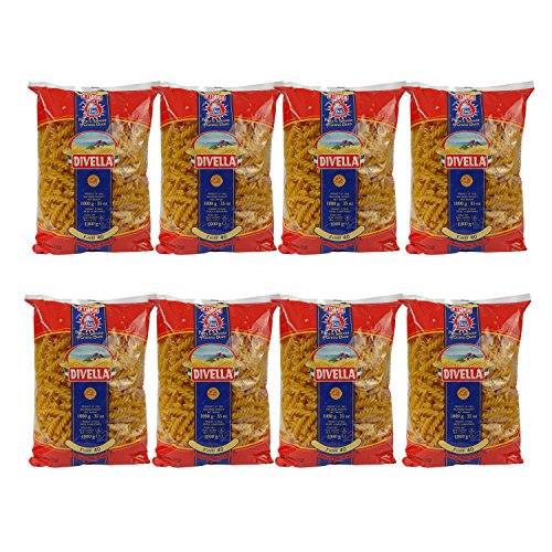 8 x DIVELLA N40 Fusilli 1000g von Divella