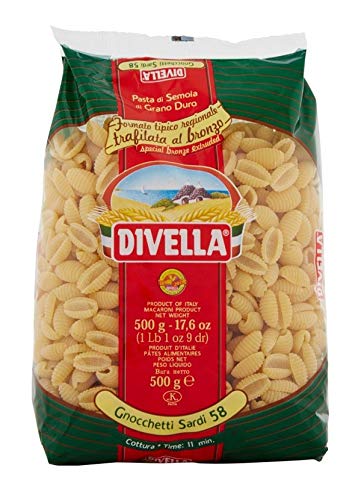 DIVELLA HARTWEIZENGRIESS PASTA GNOCCHETTI SARDI 58 GR 500 X 24 von Divella