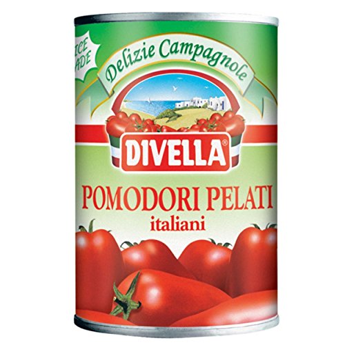 DIVELLA PEELED TOMATOES GR 400 X 24 von Divella
