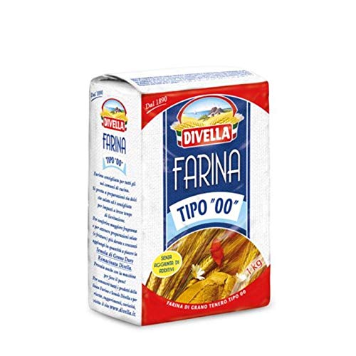 Divella farina tipo "00" Grano tenero Mehl Weichweizenmehl 1000g 1k Divella farina tipo "00" Grano tenero Mehl Weichweizenmehl 1000g 1k von Divella