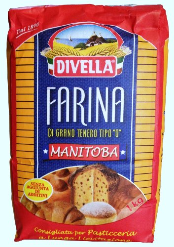 Mehl Manitoba DIVELLA - Weizenmehl Typ 0 - 1 kg Beutel - Farina di Grano Tenero Tipo 0 von Divella