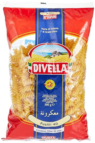 Nudeln, Pasta Divella Fusilli (24 X 500g) von Divella