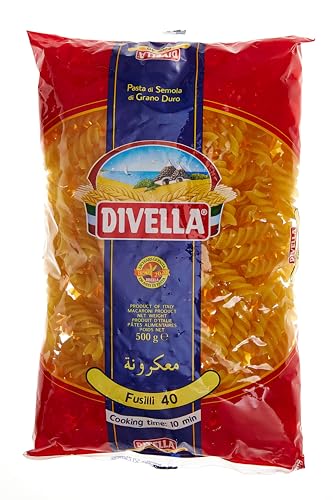 Nudeln, Pasta Divella Fusilli (24 X 500g) von Divella