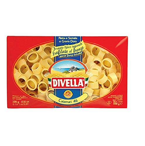 Pasta Divella 100% Italienisch N° 46 Calamari 500 gr von Divella