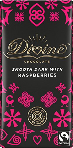 Divine | Dark Choc with Raspberries | 2 x 90g Divine | Dark Choc with Raspberries | 2 x 90g von Divine