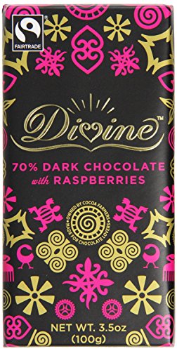 Divine | Dark Choc with Raspberries | 6 x 90g Divine | Dark Choc with Raspberries | 6 x 90g von Divine