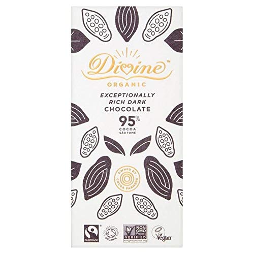 Divine Organic 95% Cocoa Dark Chocolate 80g Divine Organic 95% Cocoa Dark Chocolate 80g von Divine