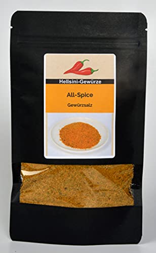 All-Spice 125g Gewürzsalz Premium Qualität Hellsini-Gewürze ohne Zusatzstoffe von Dixis Samen
