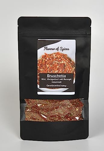 Bruschetta ital. Vorspeise 80g Gewürzmischung Premium Qualität Flavour of Spices ohne Zusatzstoffe von Dixis Samen