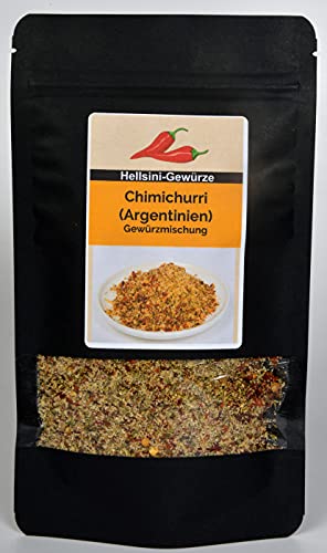 Chimichurri Argentinien 100g Dip Soße Gewürzmischung Premium Qualität Hellsini-Gewürze ohne Zusatzstoffe von Dixis Samen