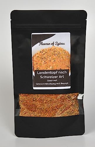 Lendentopf nach Schweizer Art Gewürz 125g Gewürzmischung Premium Qualität Flavour of Spices von Dixis Samen