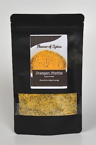Orangen-Pfeffer 100g Gewürzmischung Premium Qualität Flavour of Spices ohne Zusatzstoffe von Dixis Samen