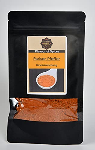 Pariser Pfeffer 100g Gewürzmischung Premium Qualität Flavour of Spices ohne Zusatzstoffe von Dixis Samen