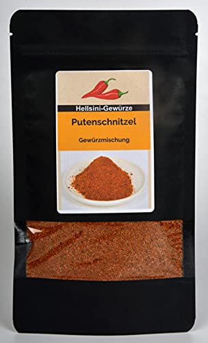 Putenschnitzel-Würzer 125g Gewürzmischung Premium Qualität Hellsini-Gewürze ohne Zusatzstoffe von Dixis Samen