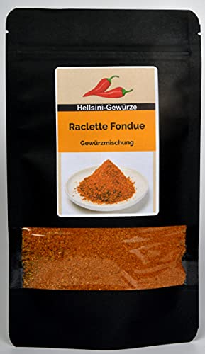 Raclette - Fondue - Gewürzmischung 100g Premium Qualität Hellsini-Gewürze ohne Zusatzstoffe von Dixis Samen