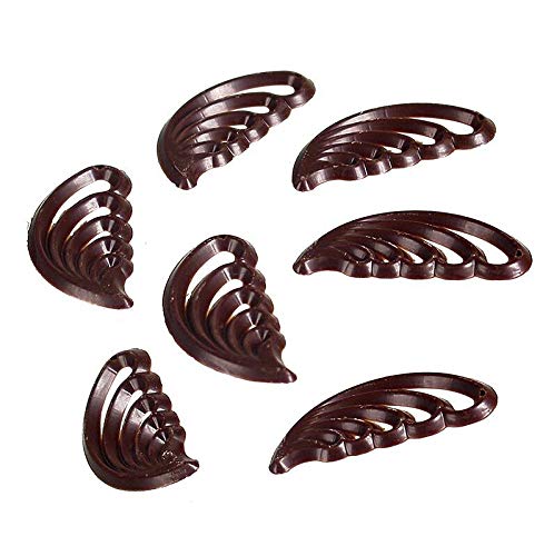 Filigrane "Belle Decor" - filigrane Kämmchen, dunkle Schokolade, 385g, 280 St Filigrane "Belle Decor" - filigrane Kämmchen, dunkle Schokolade, 385g, 280 St von Dobla B.V.