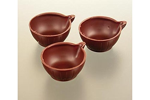 Schokoform - Espresso-Tassen, klein, dunkle Schokolade, ø 44mm, 25mm hoch, 984g, 168 St Schokoform - Espresso-Tassen, klein, dunkle Schokolade, ø 44mm, 25mm hoch, 984g, 168 St von Dobla B.V.