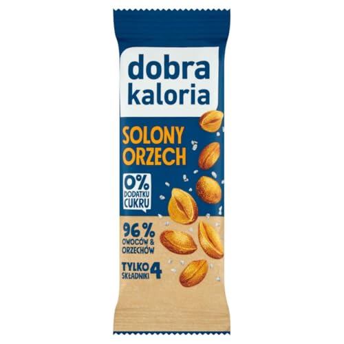 Fruchtriegel mit gesalzenen Nüssen 35g Dobra Kaloria von Dobra Kaloria