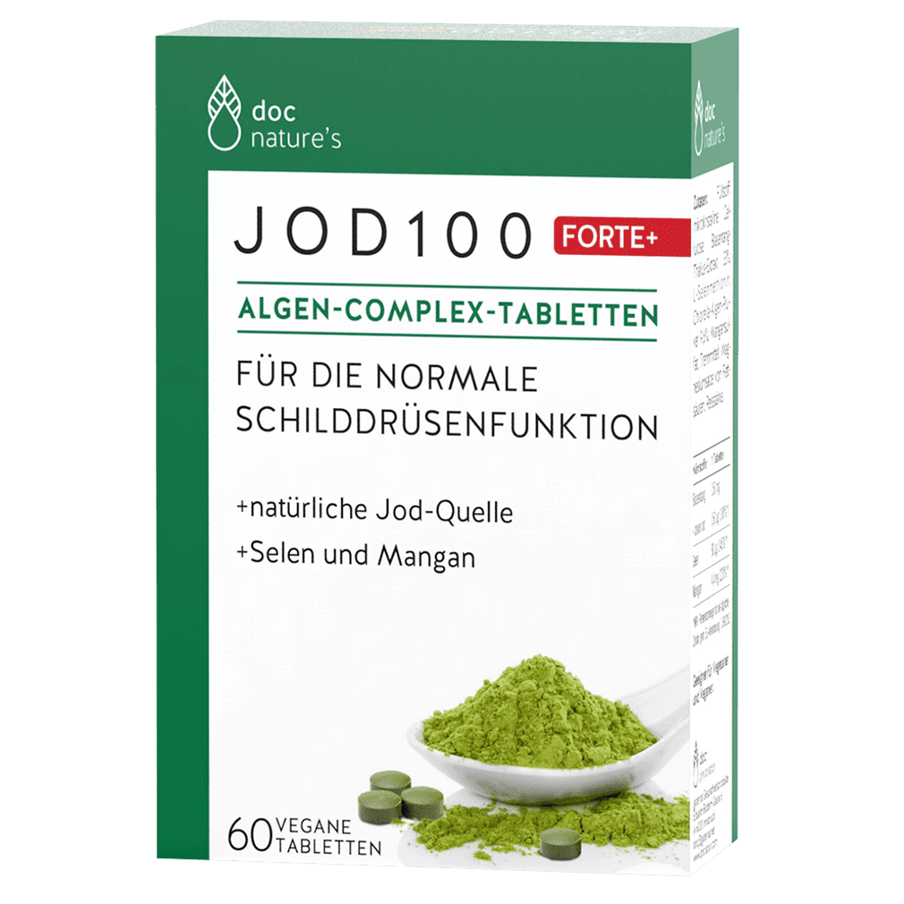 Jod 100 Algen-Tabletten von Doc Nature’s