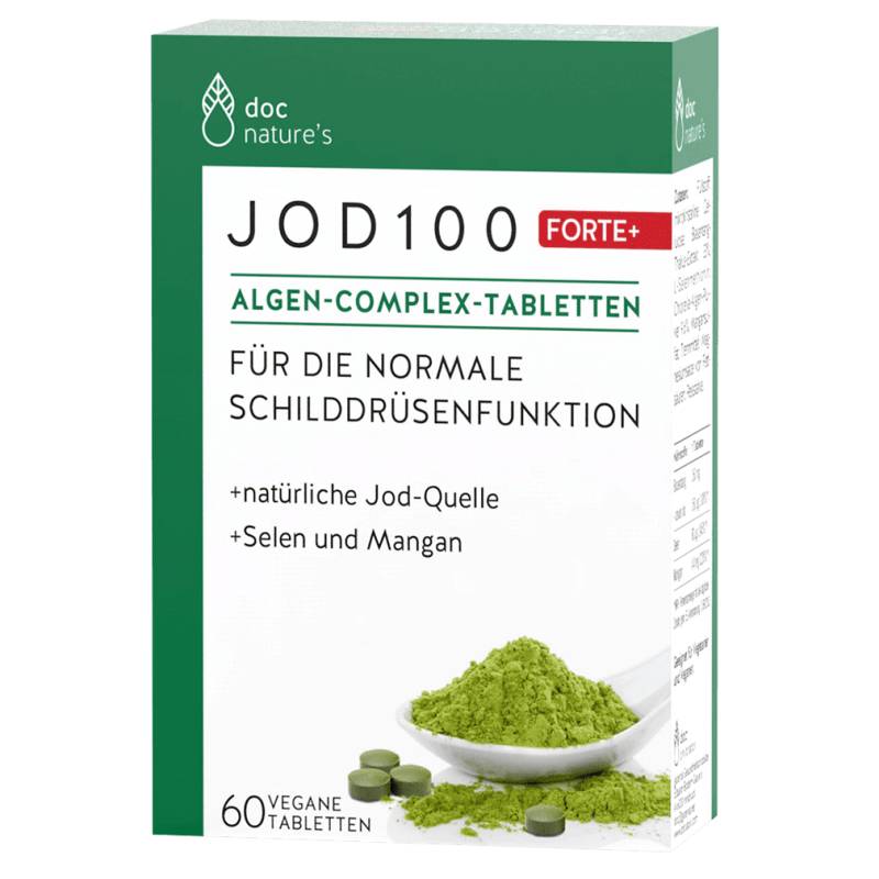 Jod 100 Algen-Tabletten von Doc Nature’s