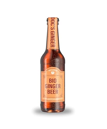 Doc´s Ginger Bio Ginger Beer - 6 x 330 ml - Bio, glutenfrei und vegan von Doc´s Ginger