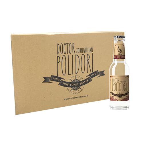 Doctor Polidori I Dry Tonic Water I Herbal-erdige Noten vereint mit exotischen Aromen I 24 x 200 ml von Doctor Polidori