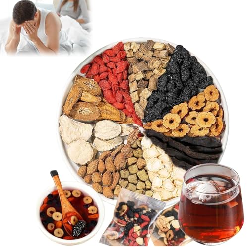 Doduiu Ginseng Tee (Teebeutel) - Traditioneller chinesischer Kräutertee, Bio-Nierenreinigungs-Detox-Tee, Herren-Kräutertee, 10x15g Beutel von Doduiu