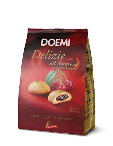 Doemi Delizie amarena Kekse gefüllt mit Schwarzkirsche-Creme 300 g kuchen von Doemi