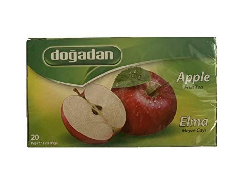 Dogadan Apfel Tee 20 Beutel Apple Elma Cayi - 2er Pack von Dogadan