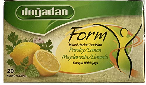 Dogadan Form Tee 20 Beutel Petersilie-Zitrone von Dogadan