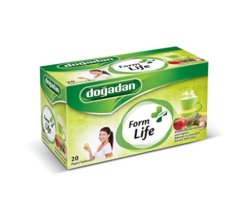 Dogadan Premium Form (Life) Gemischter Kräutertee (1 Box / 20 Teebeutel) von Dogadan