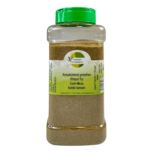 Gemahlener Kreuzkümmel, 100% reines Kreuzkümmelpulver, natürlich gemahlener Kreuzkümmelsamen, enthält keine Zusatzstoffe." (450g - Bottle) von Doğaltakıl