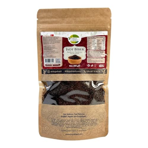 Isot Pfeffer - Natürlicher Scharfer Gewürz Isot Pfeffer - Getrocknet unter der Sonne - Unverwechselbares Aroma für Ihre Küche - 200 g Isot Pfeffer - Natürlicher Scharfer Gewürz Isot Pfeffer - Getrocknet unter der Sonne - Unverwechselbares Aroma für Ihre Küche - 200 g von Dogaltakil